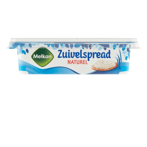 Melkan zuivelspread naturel 200 gr.