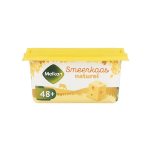 Melkan smeerkaas naturel 48+ 100 gr.