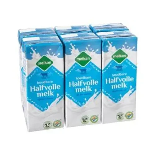 Melkan houdbare halfvolle melk 6x200 ml.