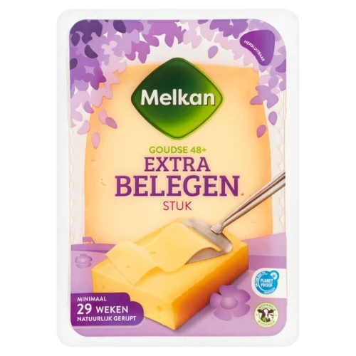 Melkan extra belegen 48+ 450 gr.