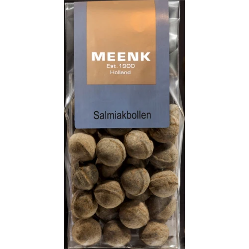 Meenk salmiak bollen 180 gr.