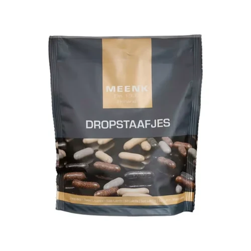 Meenk dropstaafjes 225 gr.