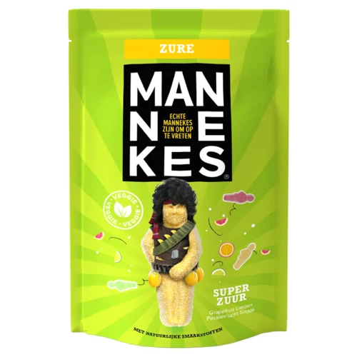 Mannekes zuur 100 gr