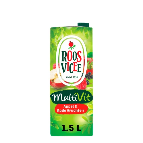 Roosvicee appel rode vrucht 1,5 ltr.