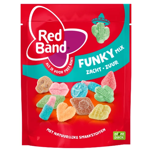 Red band snoepmix funky stazak 215 gr.