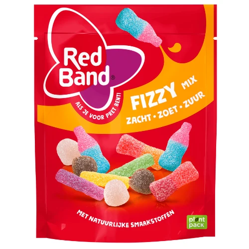 Red band snoepmix fizzy stazak 215 gr.