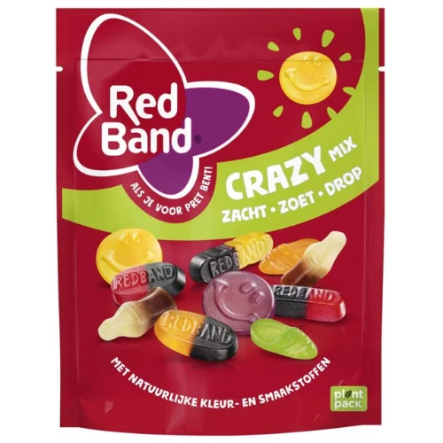 Red band snoepmix crazy stazak 235 gr.