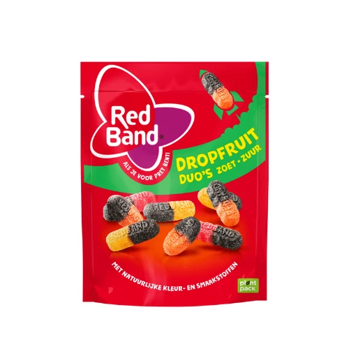 Red band magic dropfr. duo zoet zuur stazak 235 gr
