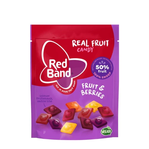Red band fruit candy berries stazak 190 gr.
