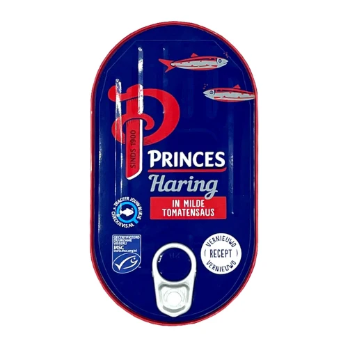 Princes haring in tomatensaus 170 gr