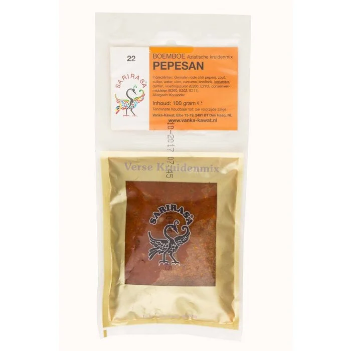 SARIRASA BOEMBOE PEPESAN 100 GR.