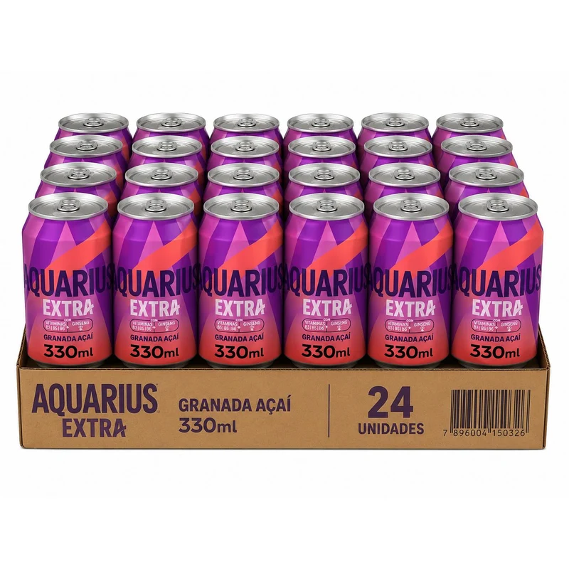 AQUARIUS GRANADA ACAI LATA 24x33 CL.