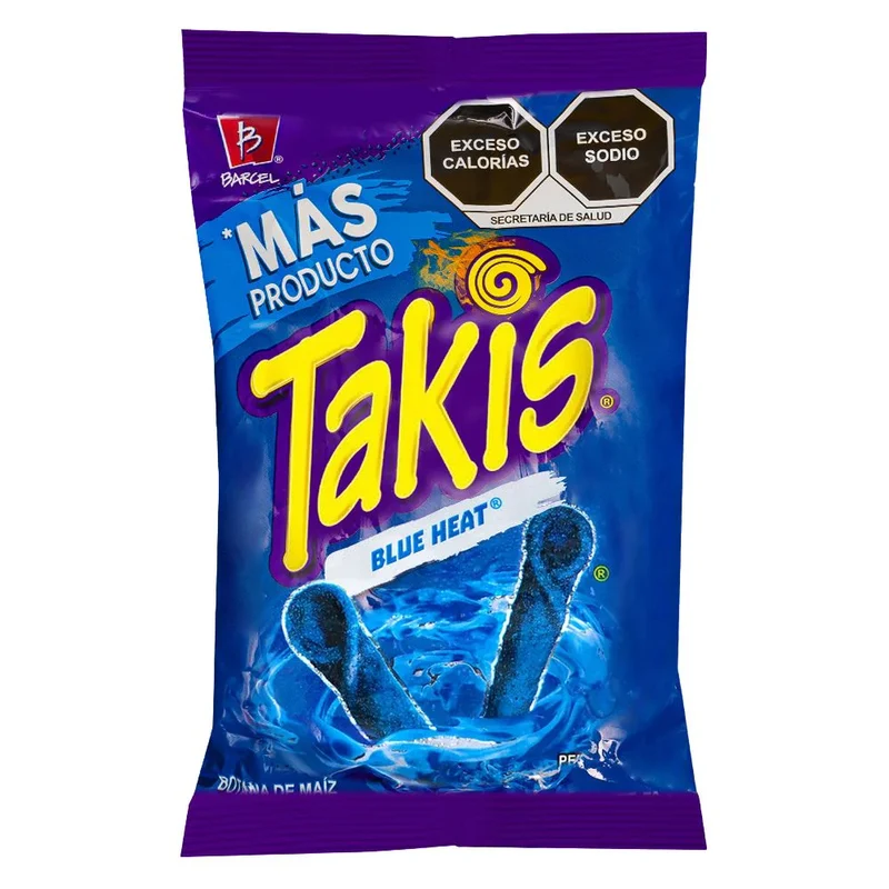 BIMBO TAKIS BLUE HEAT 90 GR.
