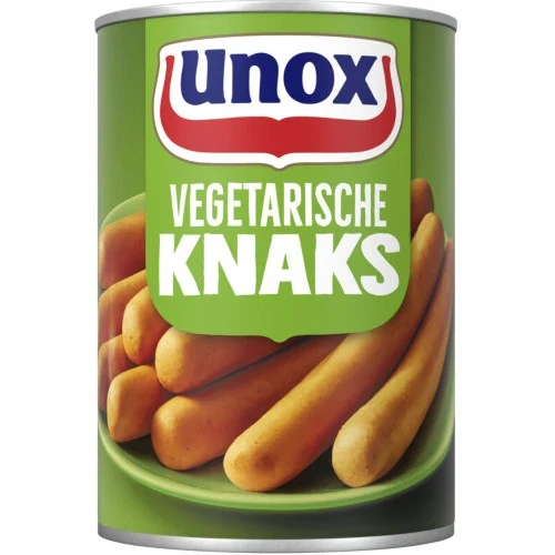UNOX KNAKS VEGETARISCH 400 GR.