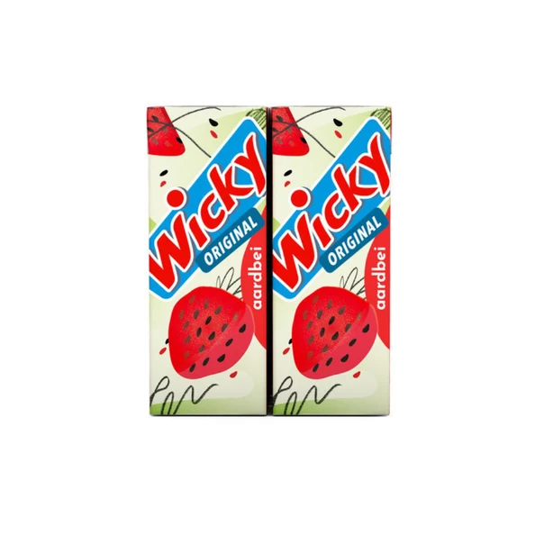 WICKY FRUITDRINK AARDBEI 6-PACK