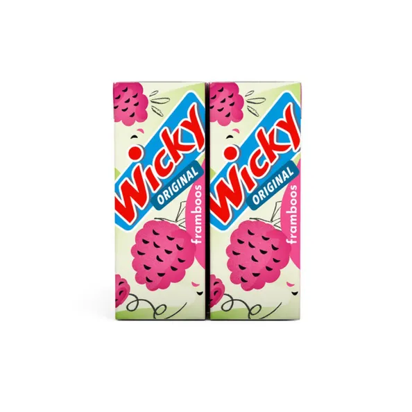 WICKY FRUITDRINK FRAMBOOS 6-PACK