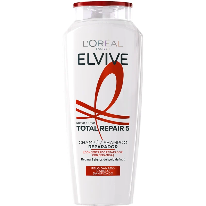 L'ORÉAL ELVIVE CHAMPÚ REPARADOR TOTAL 400 ML.
