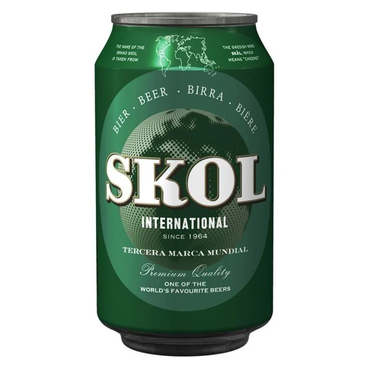 SKOL CERVEZA LATA 33 CL.