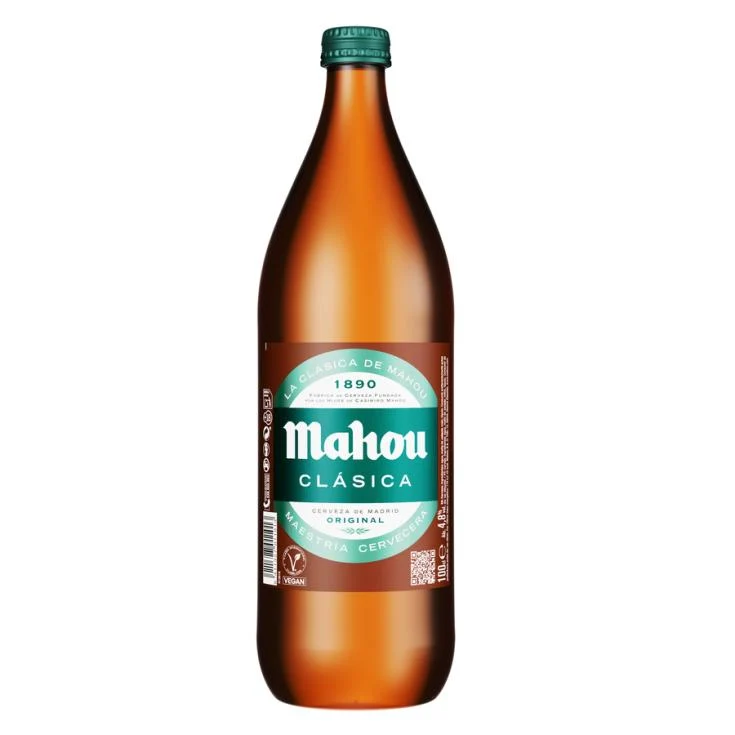 MAHOU CLÁSICA CRISTAL 1 LTR.