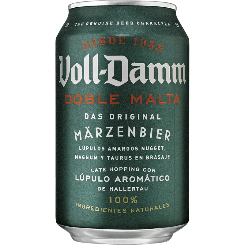 VOLL-DAMM CERVEZA LATA 33 CL.
