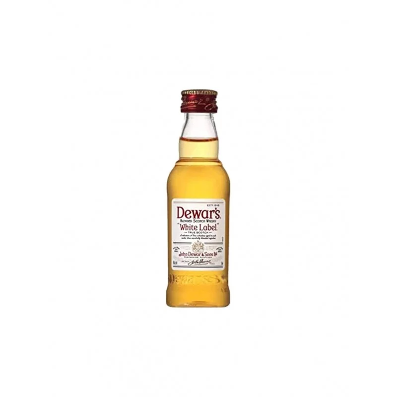 DEWARS WHITE LABEL SC. WHISKY MINI 5 CL.