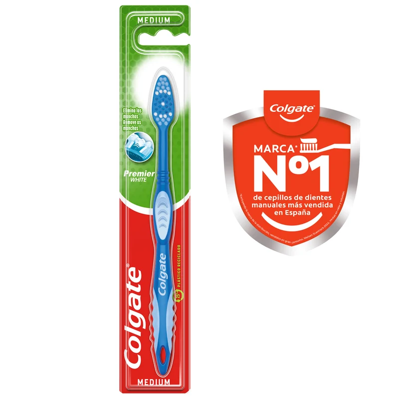 COLGATE CEPILLO DENTAL PREMIER WHITE