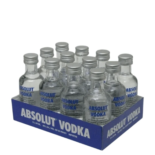 ABSOLUT VODKA MINI 12x5 CL.