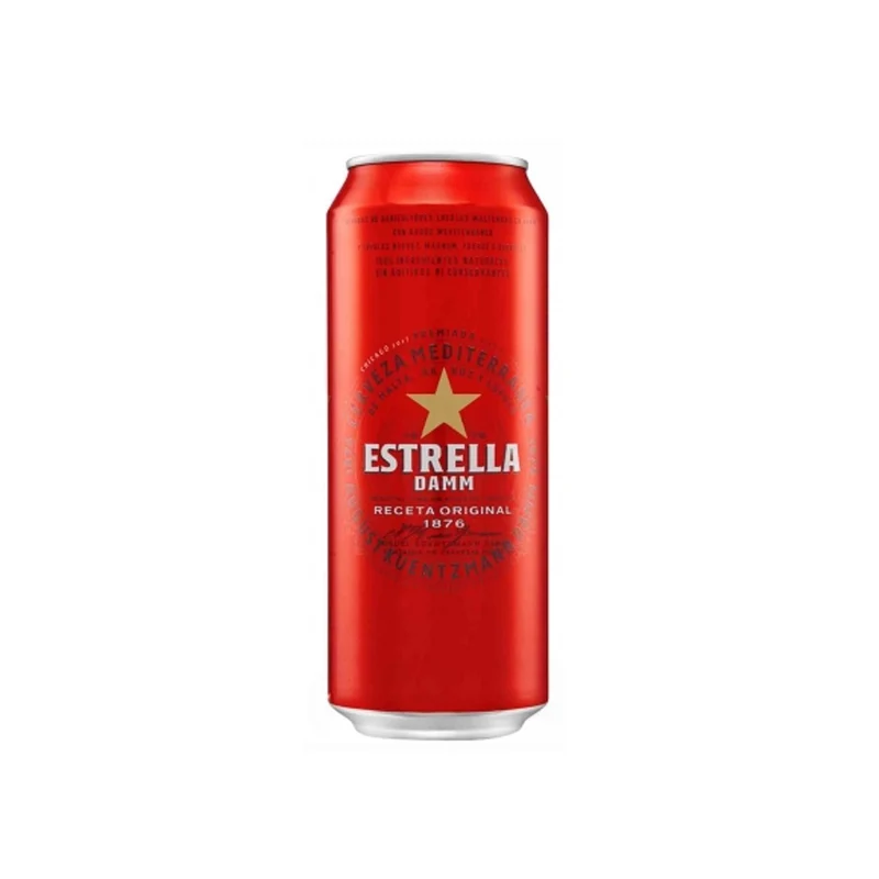 ESTRELLA DAMM CERVEZA LATA 24x50 CL.