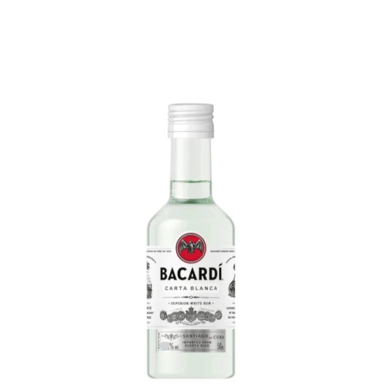 BACARDI CARTA BLANCA PET. 20 CL.