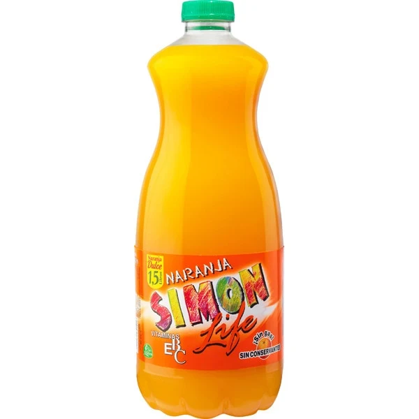 SIMON'S LIFE NARANJA BOT. 6x1,5 LTR.