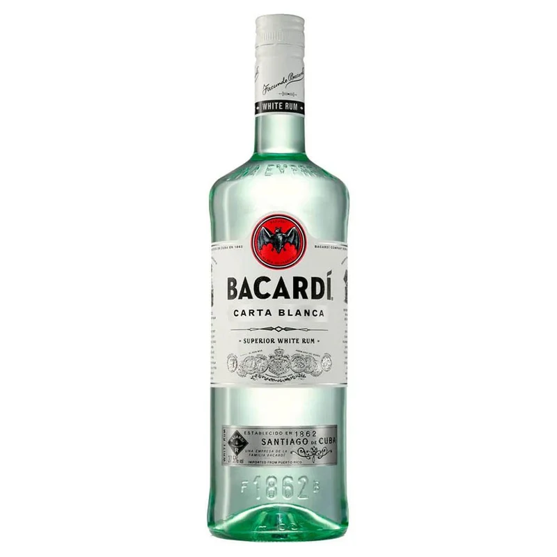 BACARDI CARTA BLANCA RON 70 CL.
