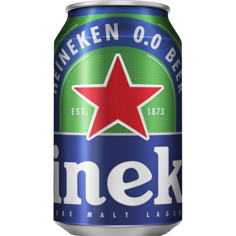 HEINEKEN 0,0% BLIKJES 24x33 CL.