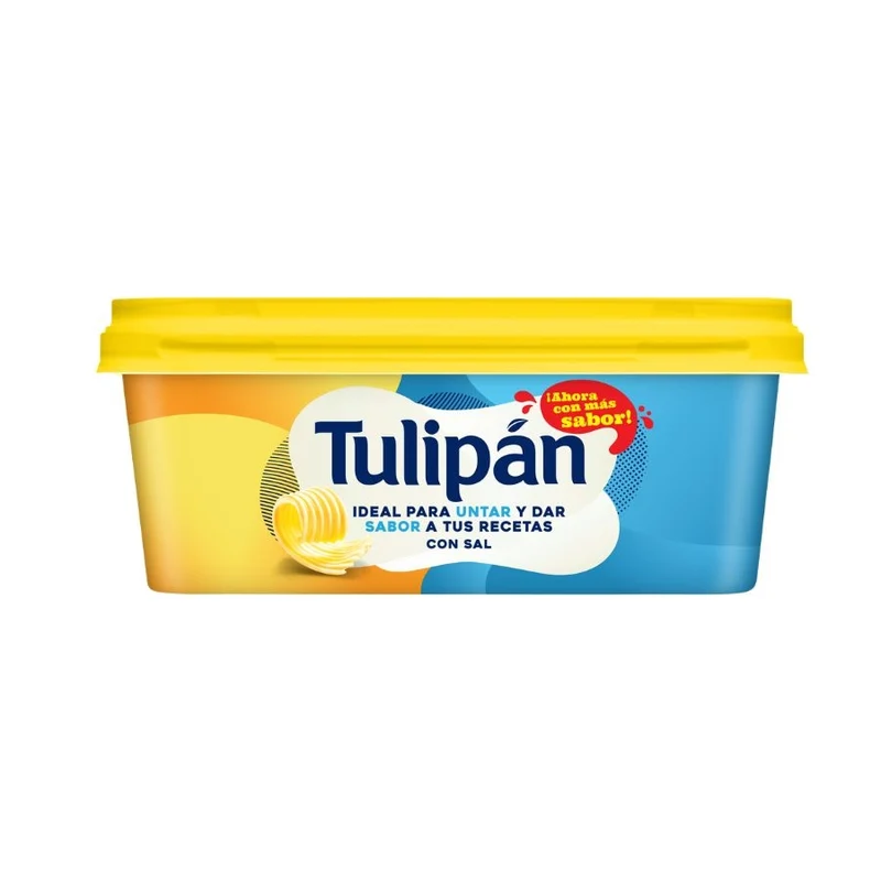 TULIPAN MARGARINA CON SAL 225 GR.