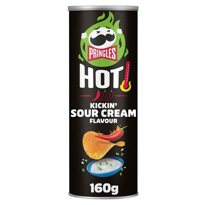 PRINGLES PATATAS HOT KICKING SC. 160 GR.