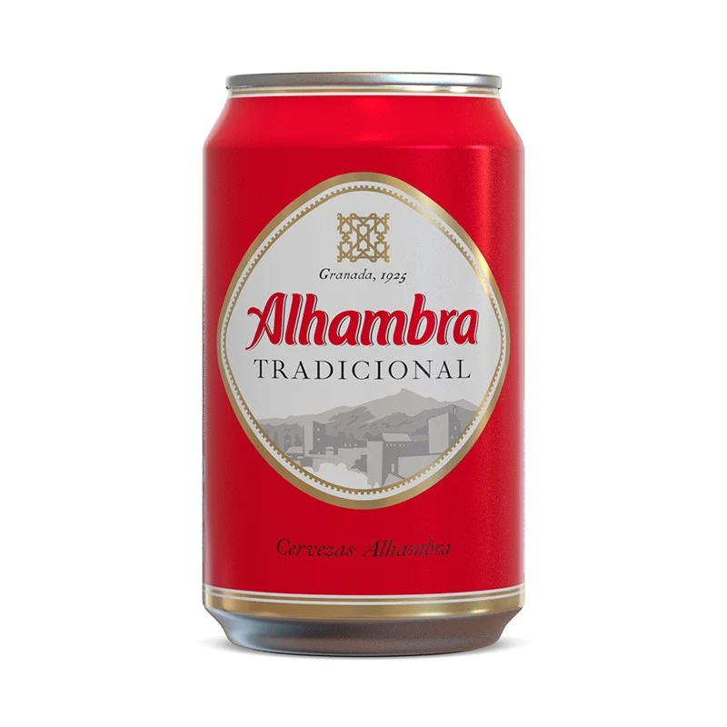 ALHAMBRA CERVEZA LATA 33 CL.