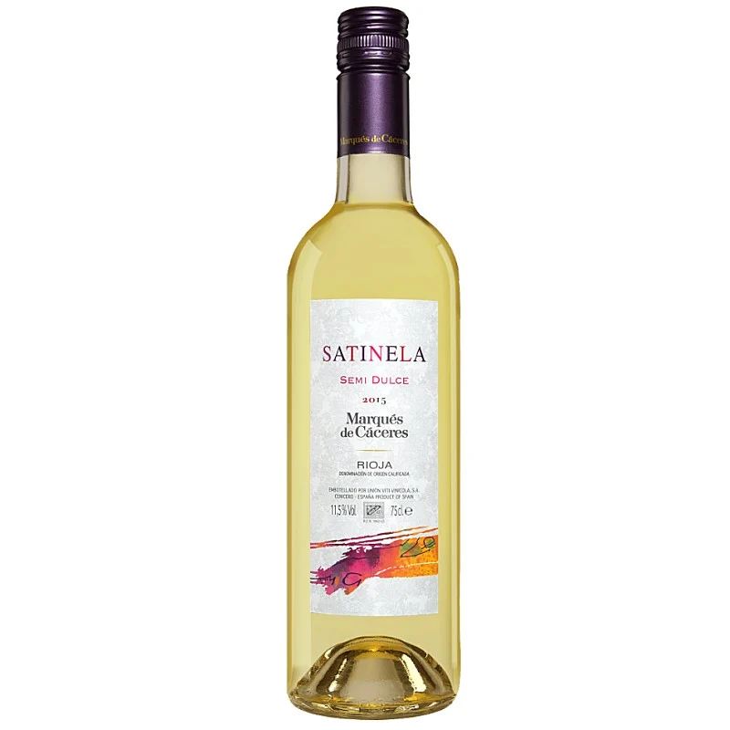 MARQUÉS DE CÁCERES SATINELA BLANCO 75 CL.