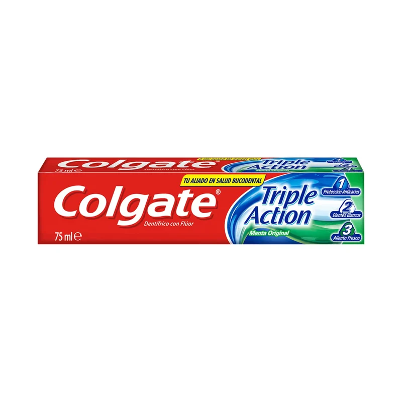 COLGATE FAMILIAR TRIPLE GEL 2x75 ML.