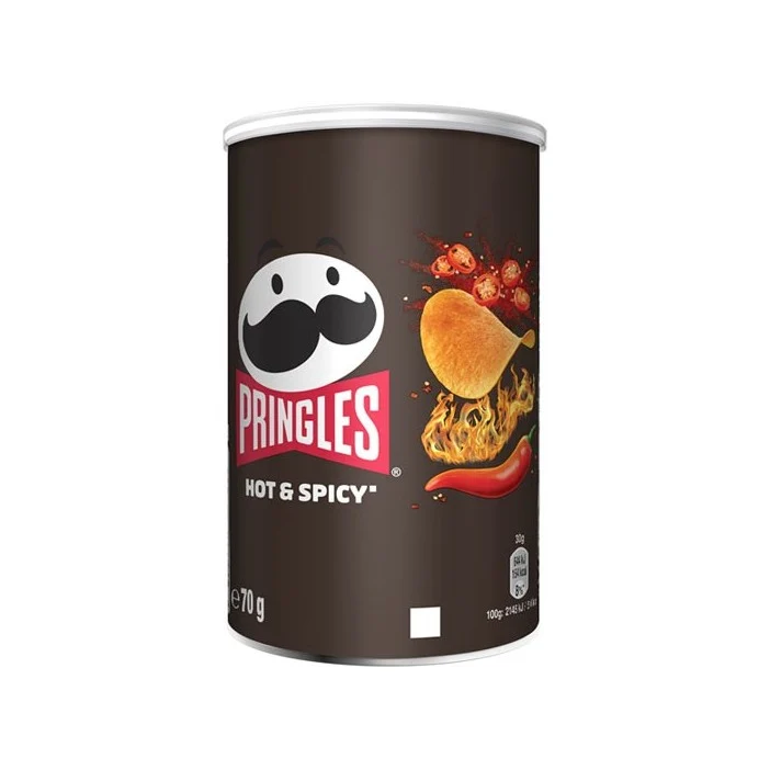 PRINGLES PATATAS HOT & SPICY 12x70 GR.