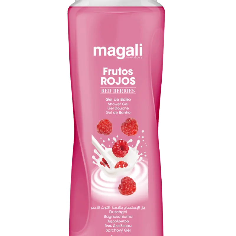 MAGALI GEL DE BAÑO FRUTOS ROJOS 750 ML.