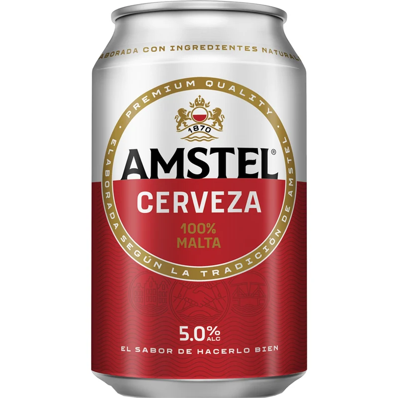 AMSTEL BIER BLIK 33 CL.