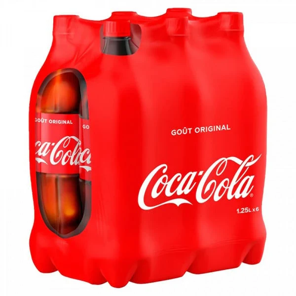 COCA-COLA BOTELLA 6x1,25 LTR.
