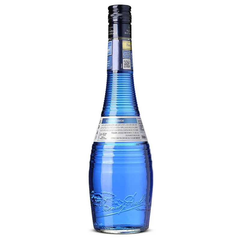 BOLS BLUE CURACAO LICOR 70 CL.