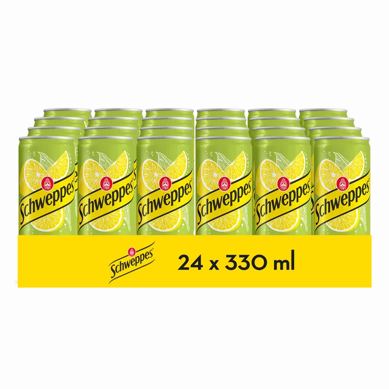 SCHWEPPES LIMÓN LATA 24x33 CL.