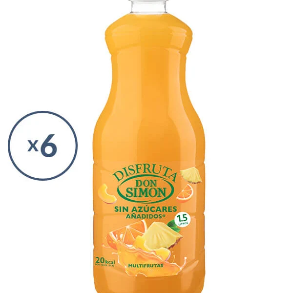 DON SIMON ZUMO MULTIFRUTA 6x1,5 LTR.