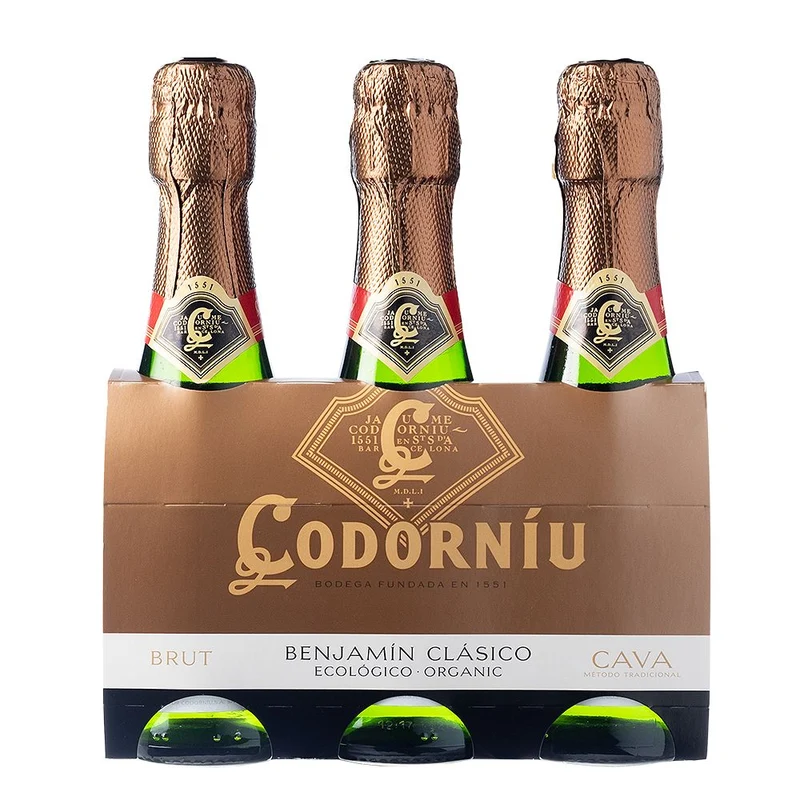 CODORNIU CAVA BENJAMIN 3x19 CL.