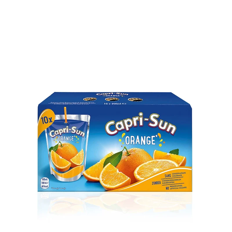 CAPRISUN ORANGE PACK 10x20 CL.
