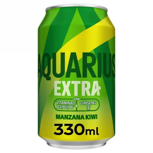 AQUARIUS MANZANA KIWI LATA 33 CL.