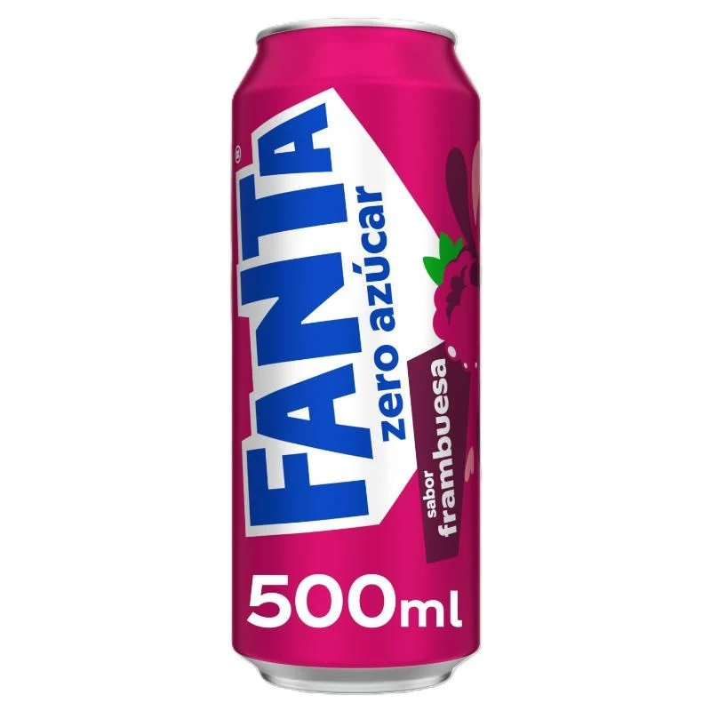 FANTA FRAMBUESA LATA 50 CL.