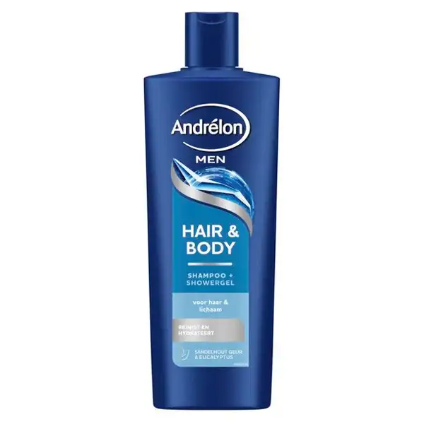 ANDRELON SHAMPOO MEN HAIR & BODY 400 ML.
