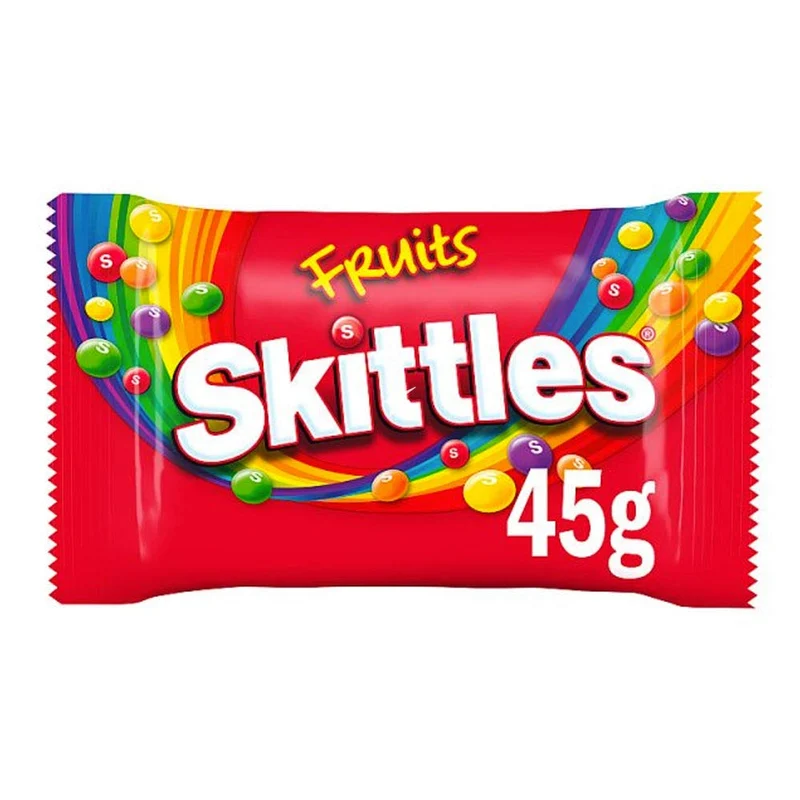 SKITTLES FRUITS 45 GR.